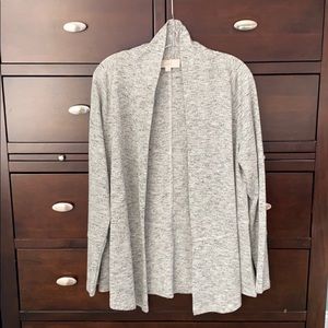 Light gray cardigan from Loft